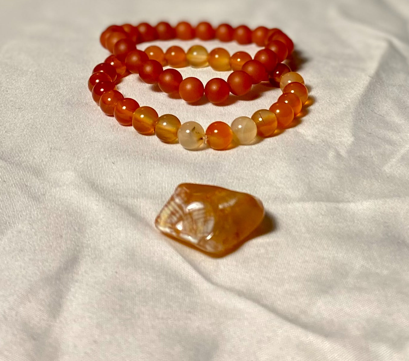 Carnelian Bracelet Set