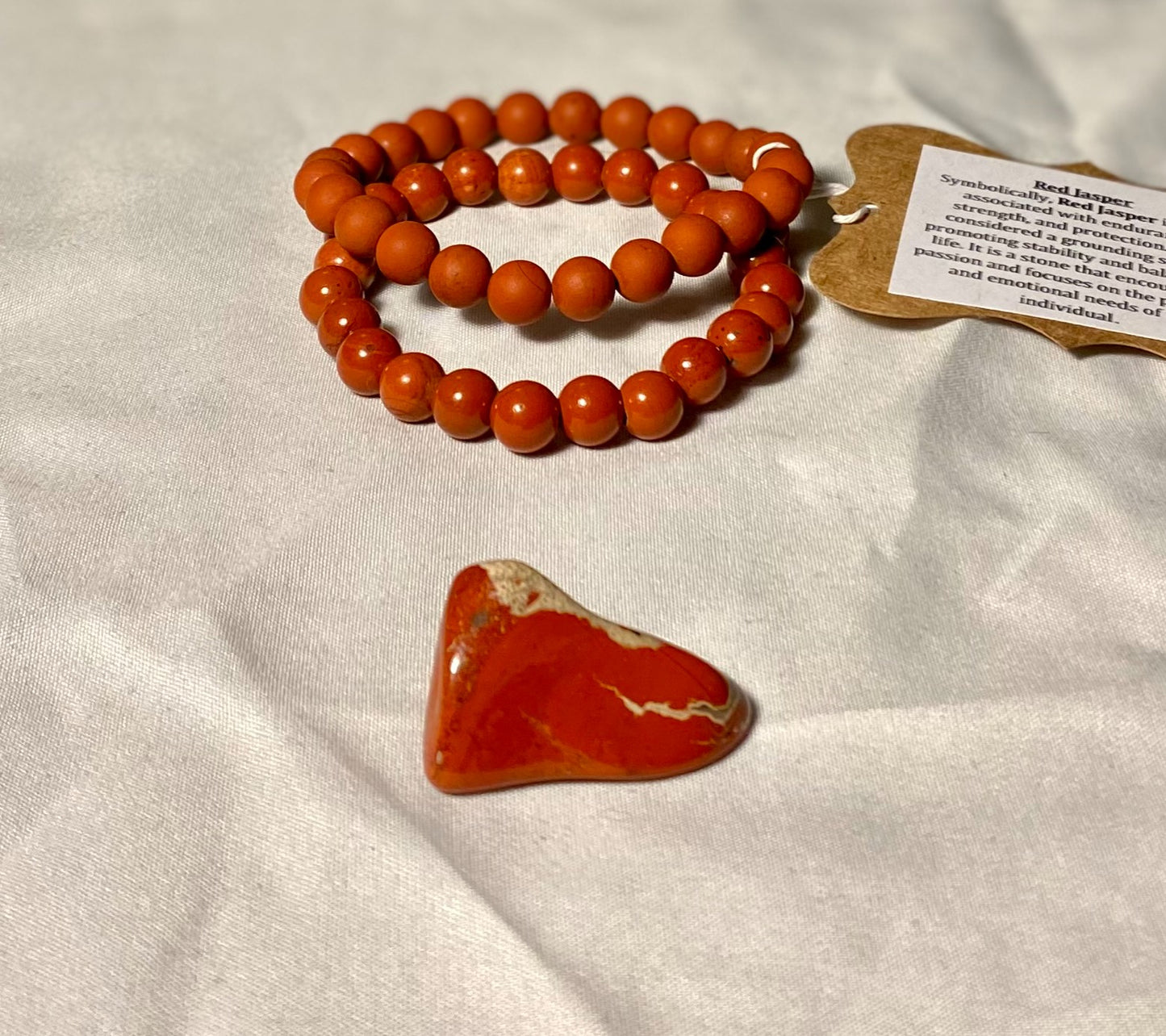 Red Jasper Bracelet Set