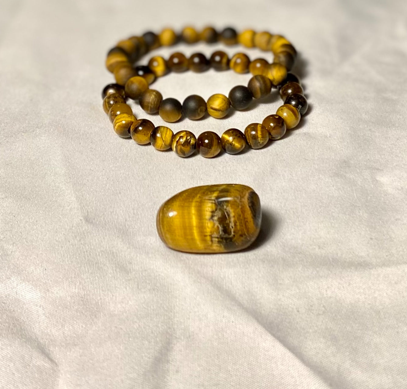 Tigers Eye Bracelet Set