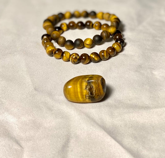 Tigers Eye Bracelet Set