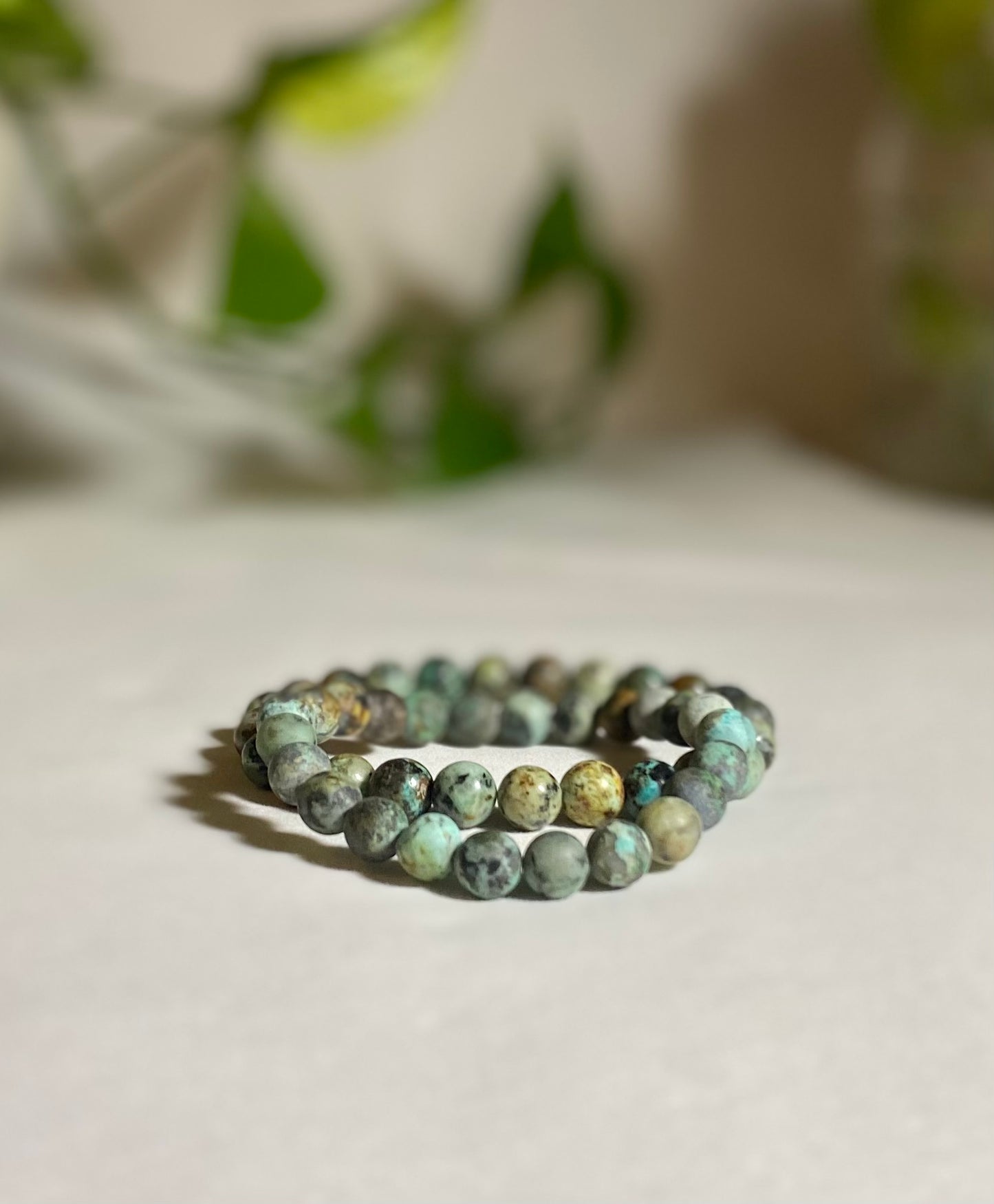 African Turquoise Bracelet Set