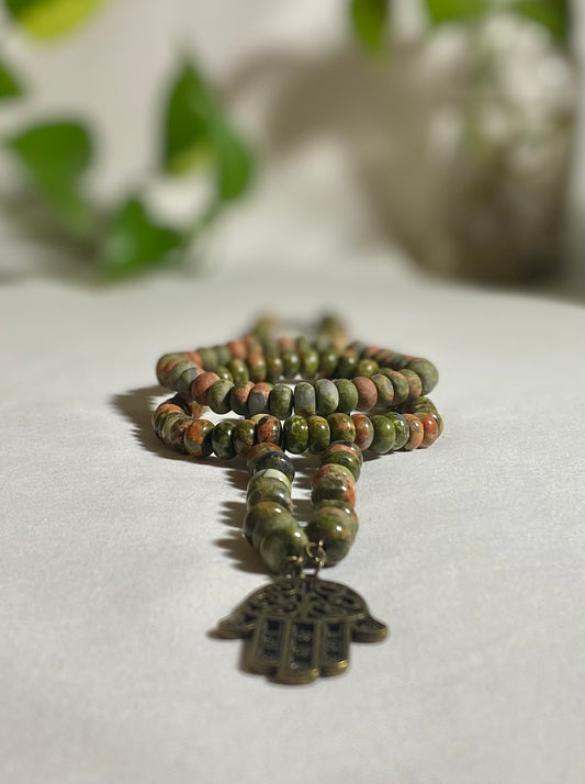 Unakite Jasper Cluster Set